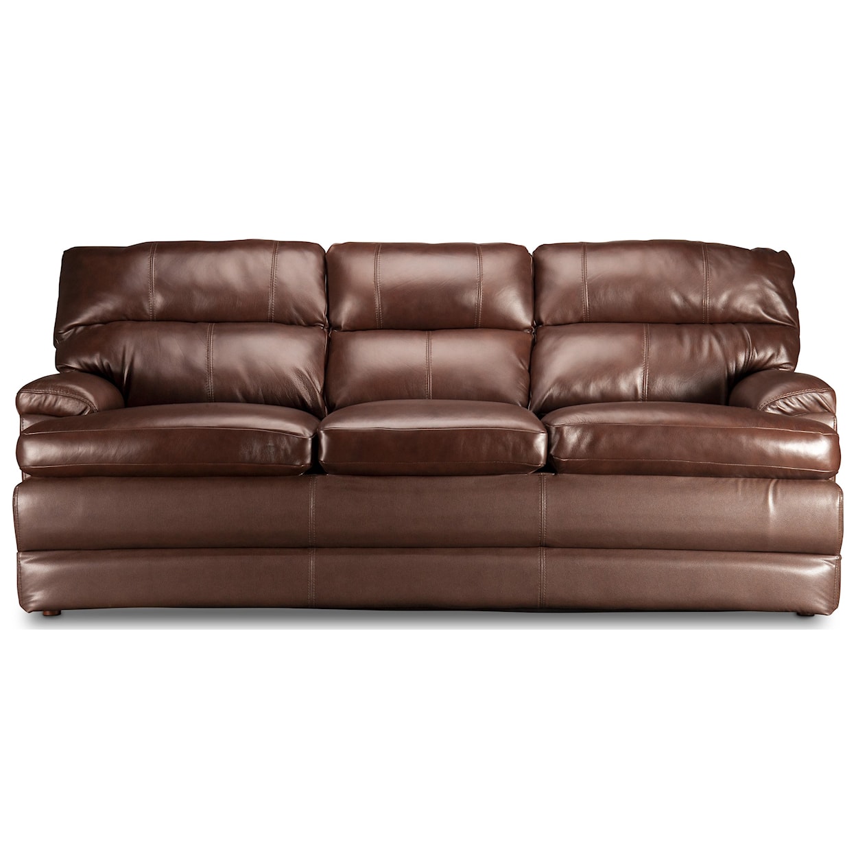 La-Z-Boy Miles Miles Top Grain Leather Match Sofa